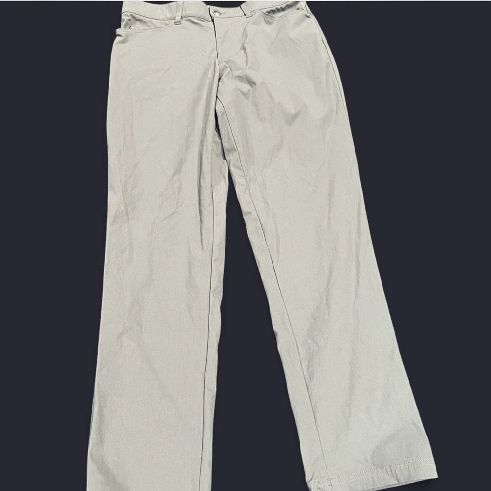 Adidas Cream Relaxed Jeans with Subtle Texture